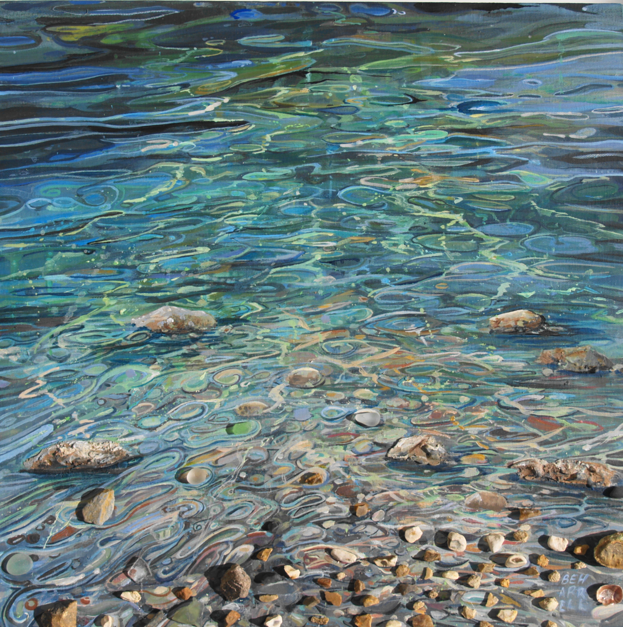 Acrylic Painting Water
