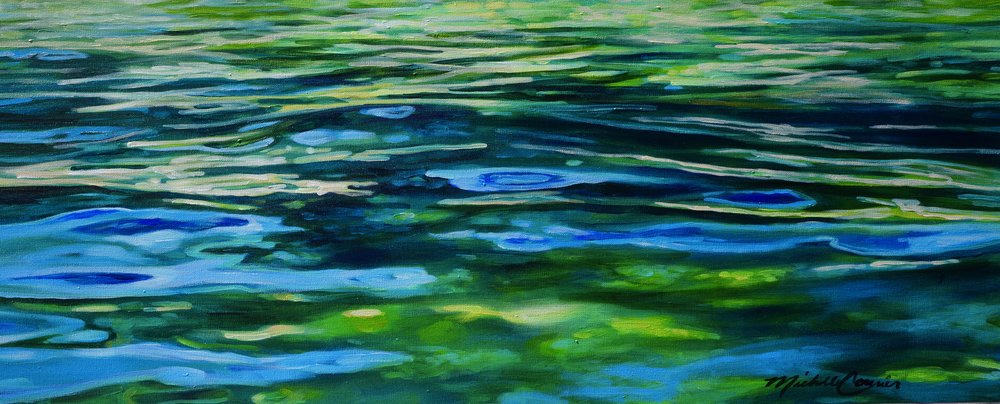 1000x404 Michelle Courier - Acrylic Painting Water