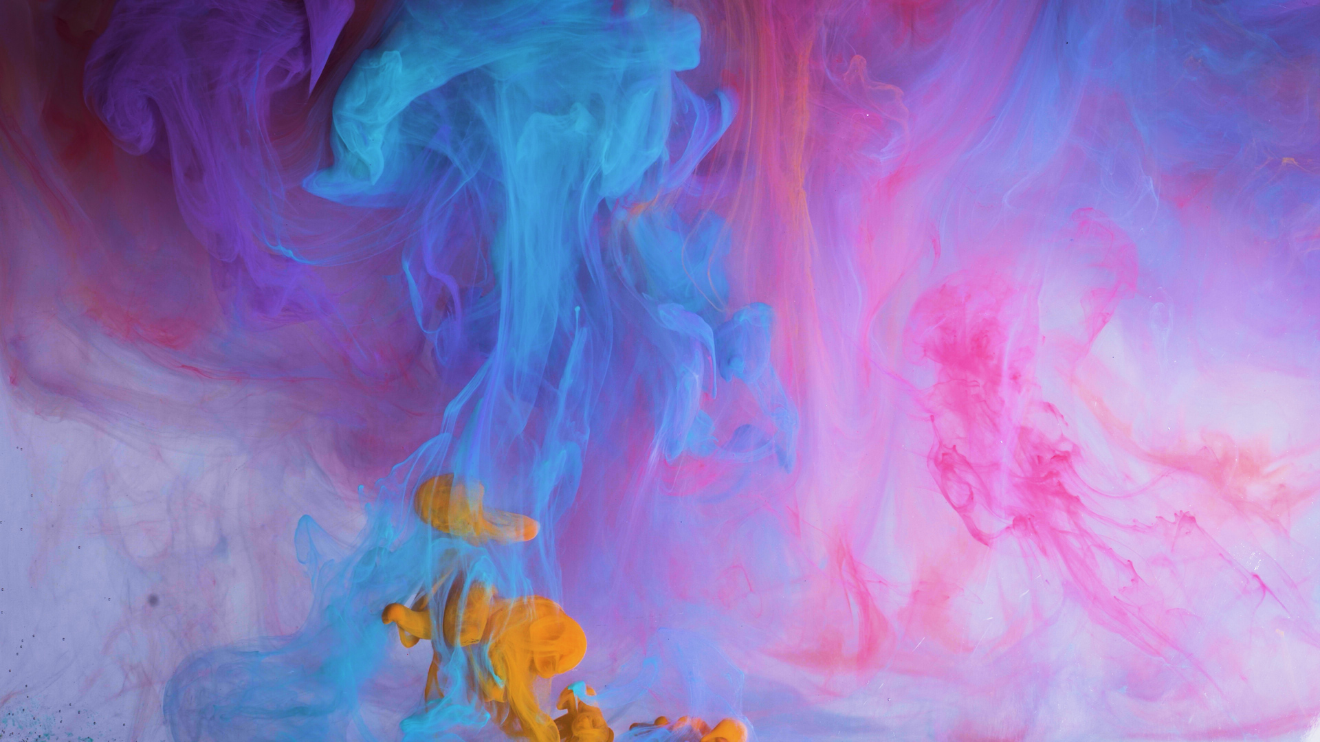 1920x1080 Acrylic Paint In Water Tobias Scavenius - Acrylic Painting Water