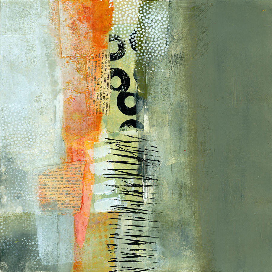 900x900 Pattern Study Nuetral 1 Painting By Jane Davies - Acrylic Painting With Jane