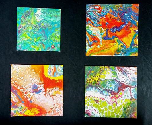 530x436 How To Create Pour Paintings Craft Warehouse - Acrylic Pour Painting