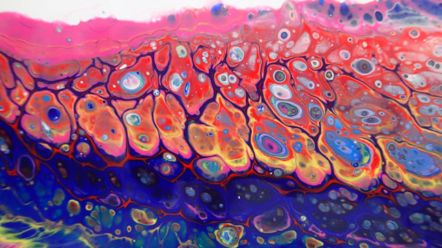 640x360 Using Transparent Paints For Acrylic Pouring (Experiment) - Acrylic Pour Painting