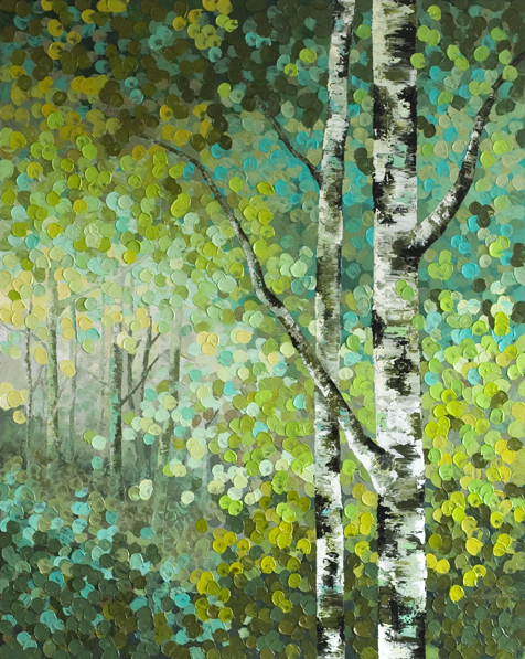 Acrylic Tree Painting at PaintingValley.com | Explore collection of ...