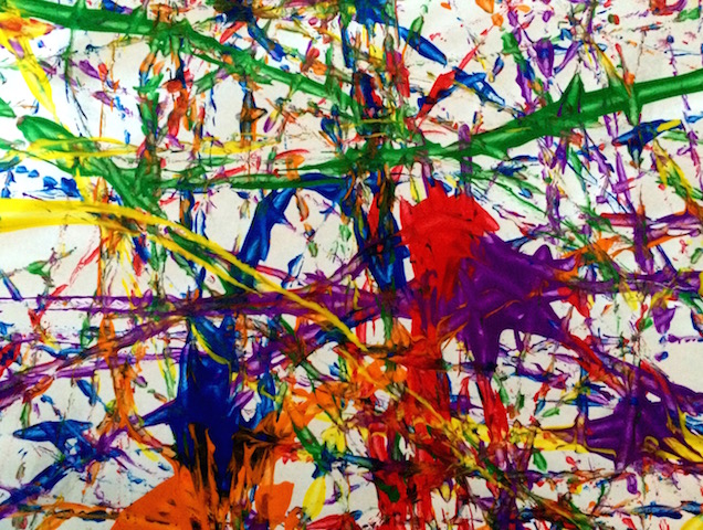 636x480 Marble Action Paintings - Action Painting