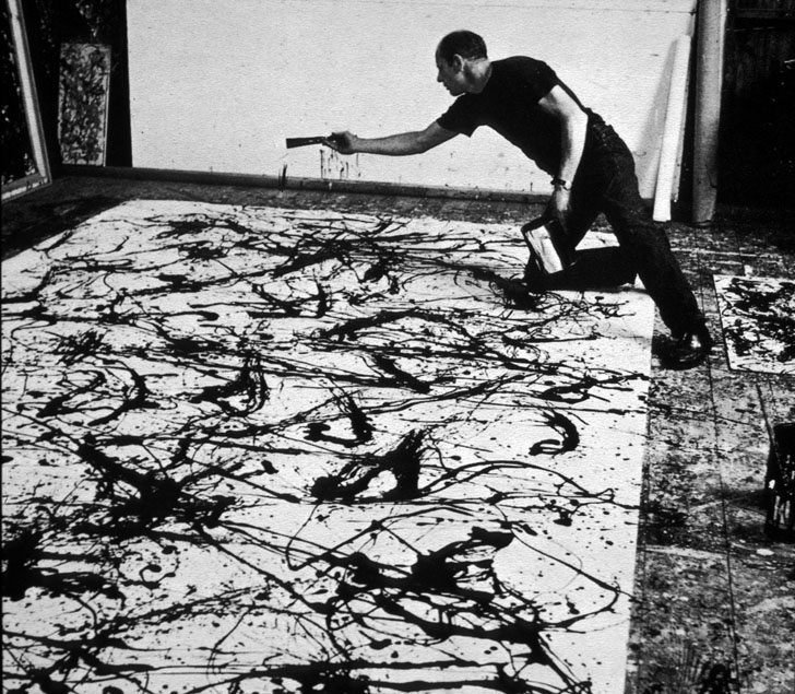 728x635 5 K Action Painting Jackson Pollock - Action Painting
