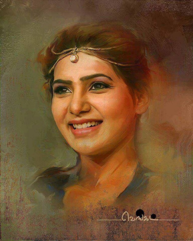 635x793 Wonderful Realistic Paintings Of Actors Amp Actress - Actors Who Painting
