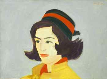 350x259 Alex Katz Paints Ada - Ada Painting