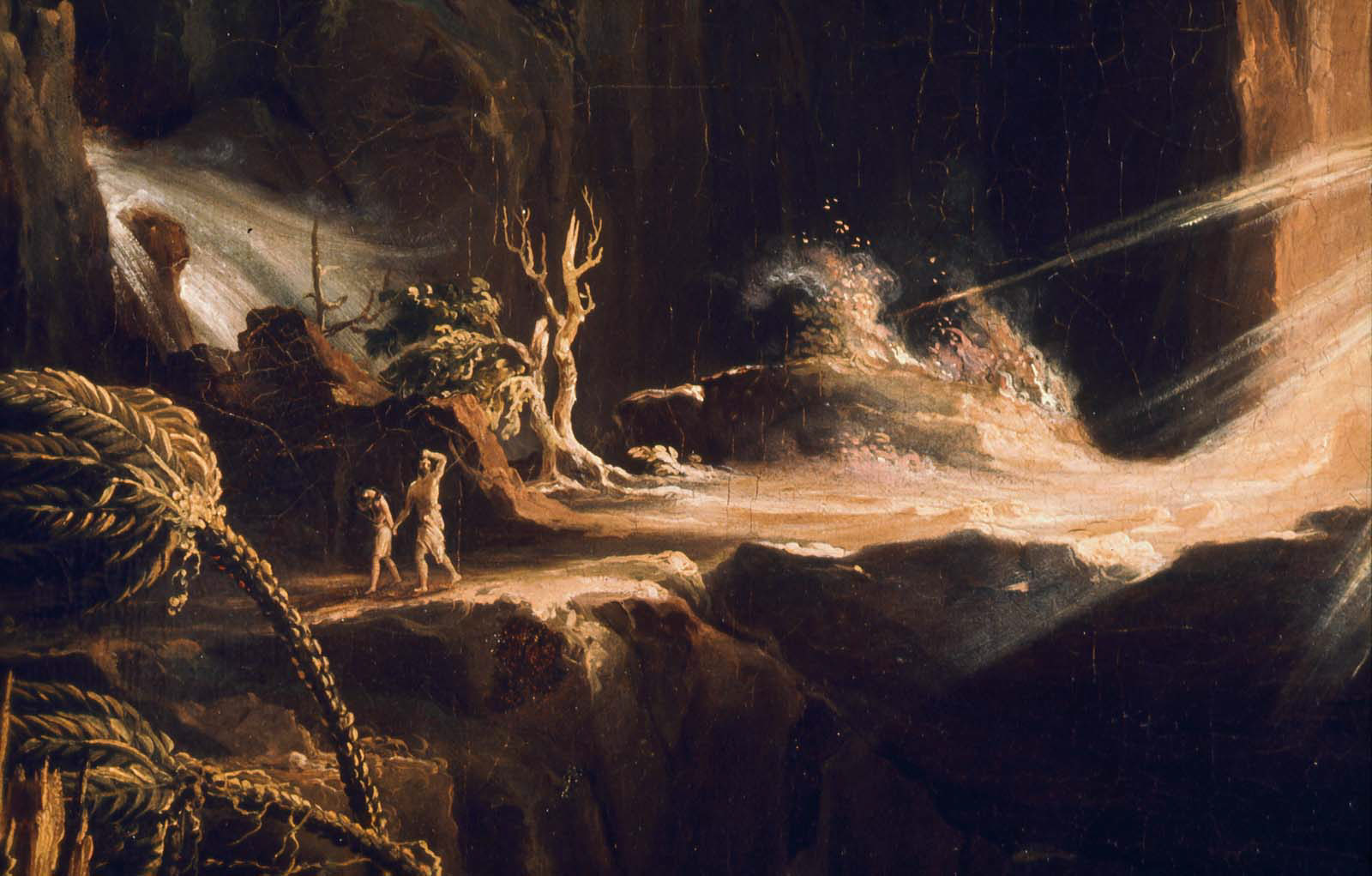 1600x1021 Expulsion From The Garden Of Eden [Thomas Cole] Sartle - Adam And Eve In The Garden Of Eden Painting