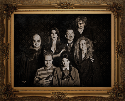 426x346 Fringe Review The Addams Family - Addams Family Painting