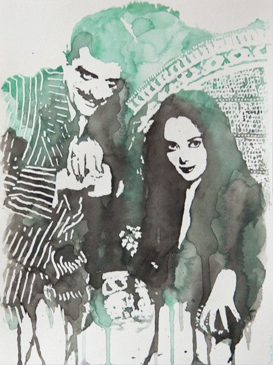 562x750 60 Best Marriage Material Images On Adams Family, - Addams Family Painting