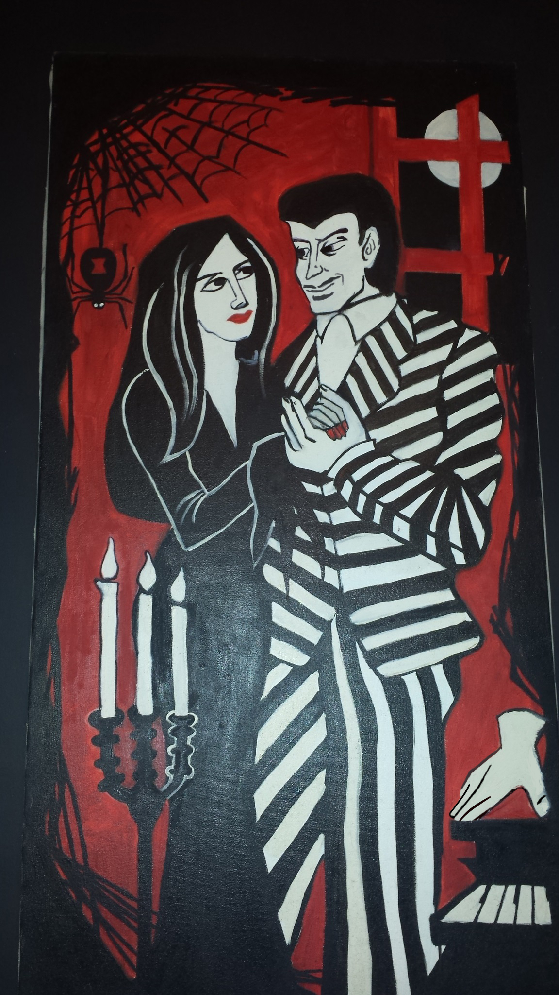 1152x2048 Above Amp Beyond Through The Iris, Into My Soul. - Addams Family Painting