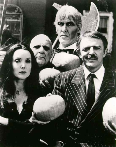 398x502 Adams Family Portrait ) Halloween Adams Family - Addams Family Painting