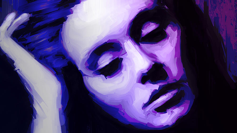 900x506 Adele Painting By Jennifer Hotai - Adele Painting