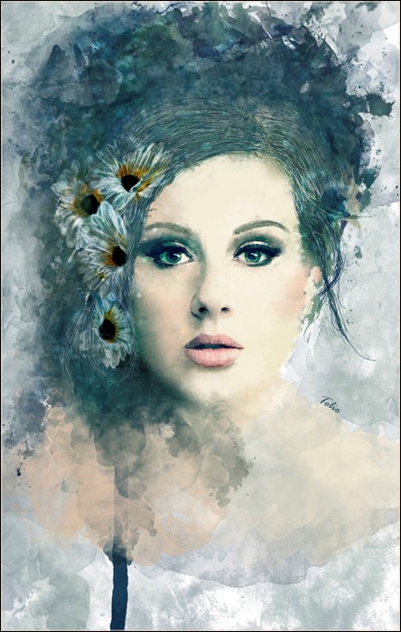 444x700 Adele By Tolio Design - Adele Painting