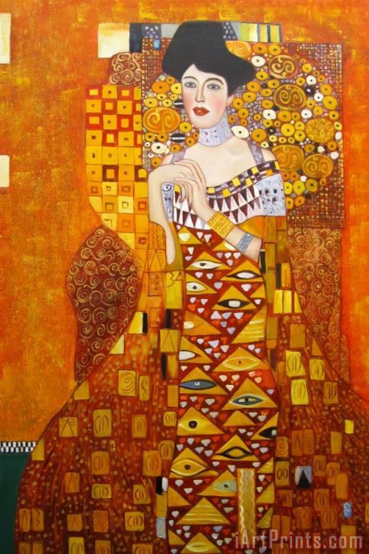 533x800 Gustav Klimt Portrait Of Adele Bloch Bauer Painting - Adele Painting