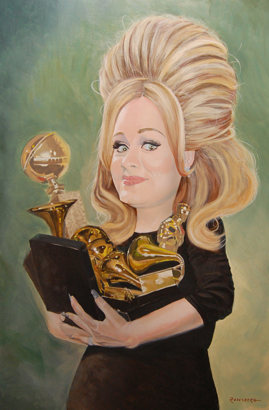 524x800 Rodenberg Art Blog Adele - Adele Painting