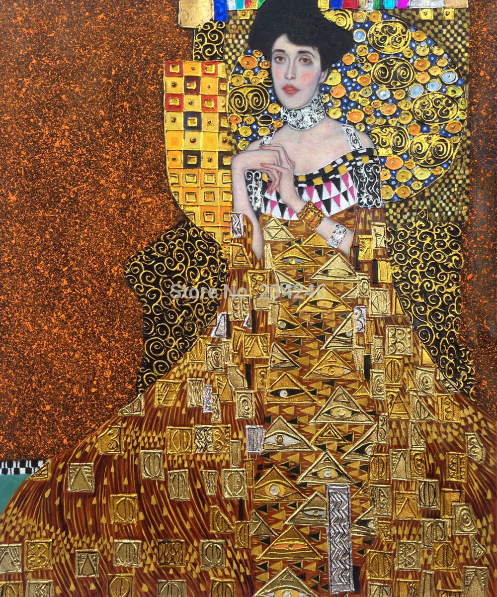 1000x1200 Online Shop Handmade Gustav Klimt Portrait Oil Paintings Portrait - Adele Painting Pictures