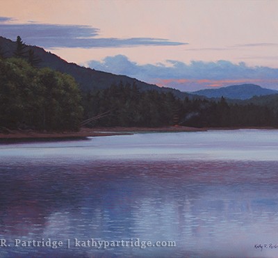 400x371 Adirondack Landscapes Kathy R. Partridge, Saa, Afc - Adirondack Painting