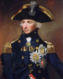 239x300 Large Lord Nelson British Royal Navy Admiral Painting Real Canvas - Admiral Painting