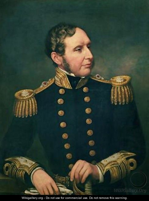 488x660 Vice Admiral Robert Fitzroy 1805 65 Admiral Fitzroy Led - Admiral Painting
