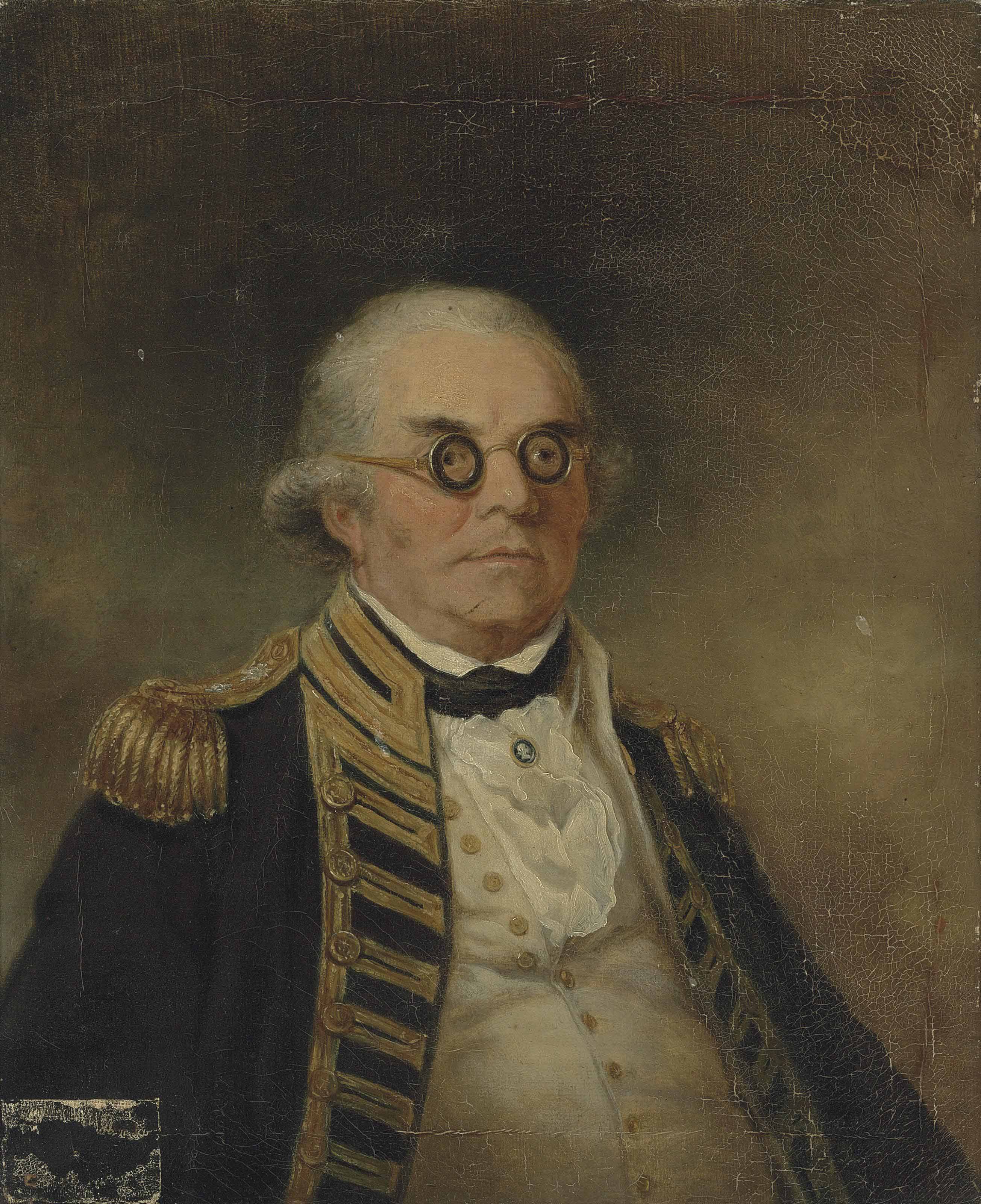 2609x3200 Arthur William Devis (London 1762 1822) Portrait Of Admiral - Admiral Painting