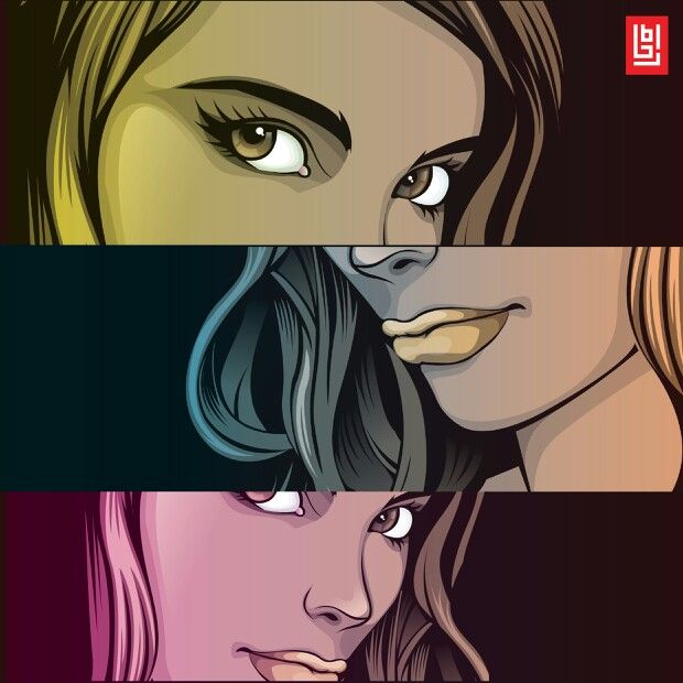 620x620 Best 16 Portraits, By Amar Images On Drawing Ideas - Adobe Illustrator Painting