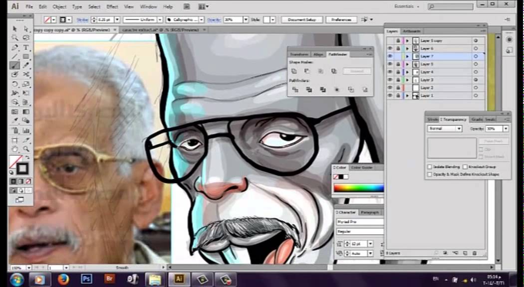 1050x576 Mohamed Shah - Adobe Illustrator Painting