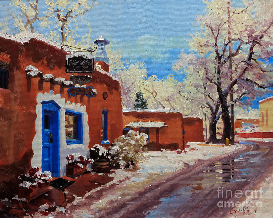 900x720 Oldest Adobe House Painting By Gary Kim - Adobe Painting