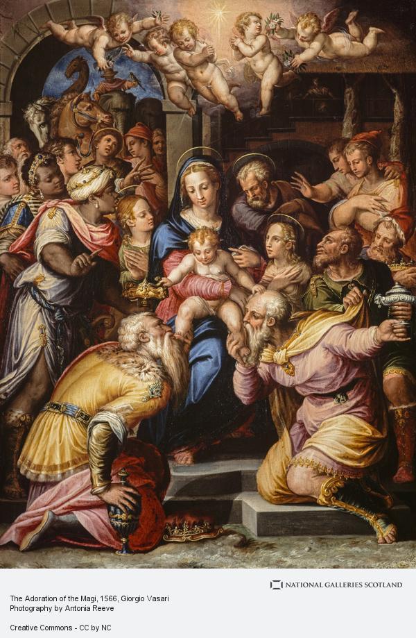 600x919 The Adoration Of The Magi National Galleries Of Scotland - Adoration Of The Magi Painting