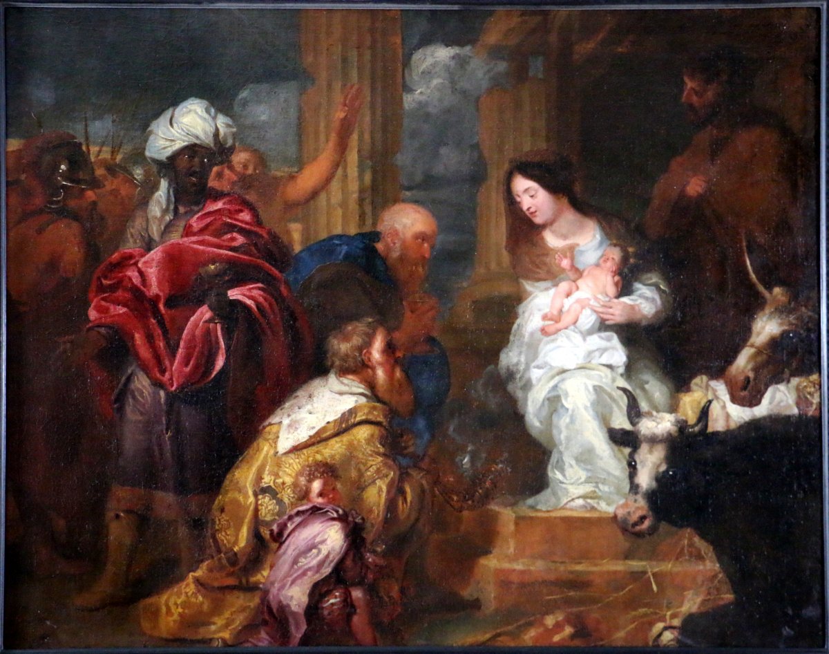 1200x946 Adoration Of The Magi Kings - Adoration Painting