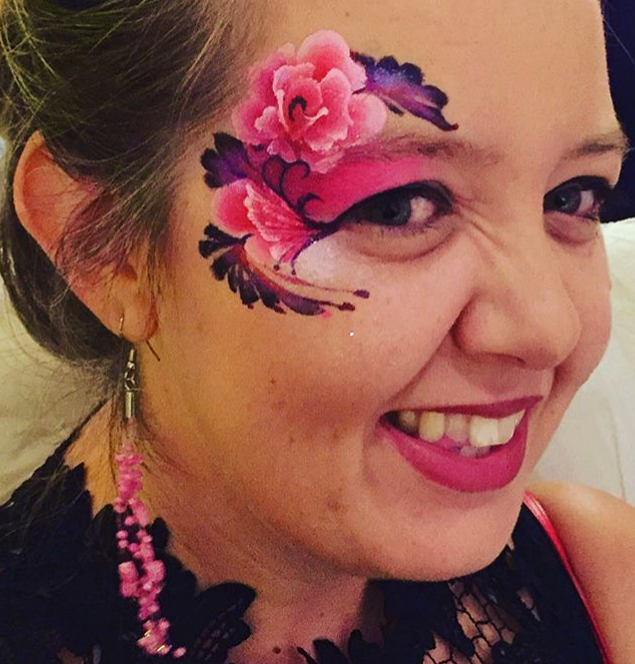 635x664 Brierley Thorpe Face And Body Art - Adult Face Painting