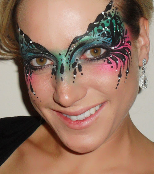 500x566 Wannabe Facepainting - Adult Face Painting