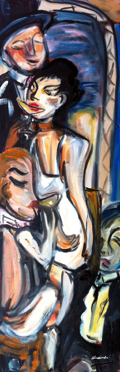 400x1235 Adult Student Paintings Susan Manders Art Classes - Adult Painting