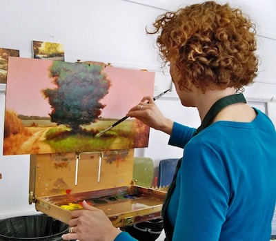 400x349 Monday 114 Adult Oil Painting Class - Adult Painting