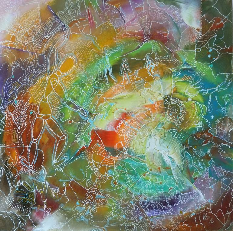 770x765 Saatchi Art Advance Painting By Dina Volkova - Advance Painting