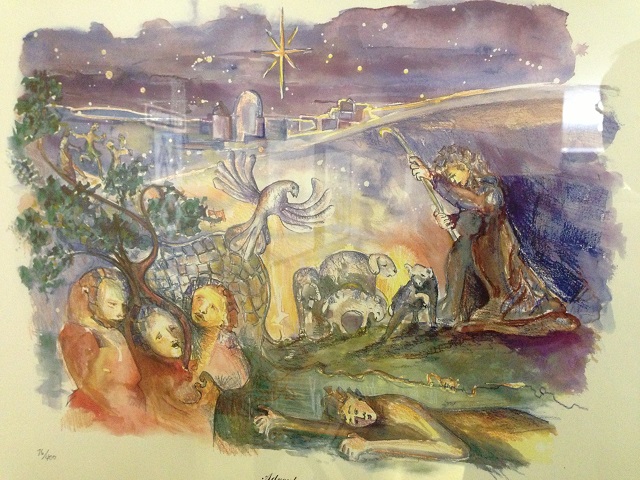 640x480 Seasonal Paintings Faith Ottawa Lutheran Church - Advent Painting