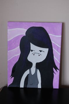 236x354 I Hand Painted Adventure Time Characters On Canvas With Acrylic - Adventure Time Acrylic Painting