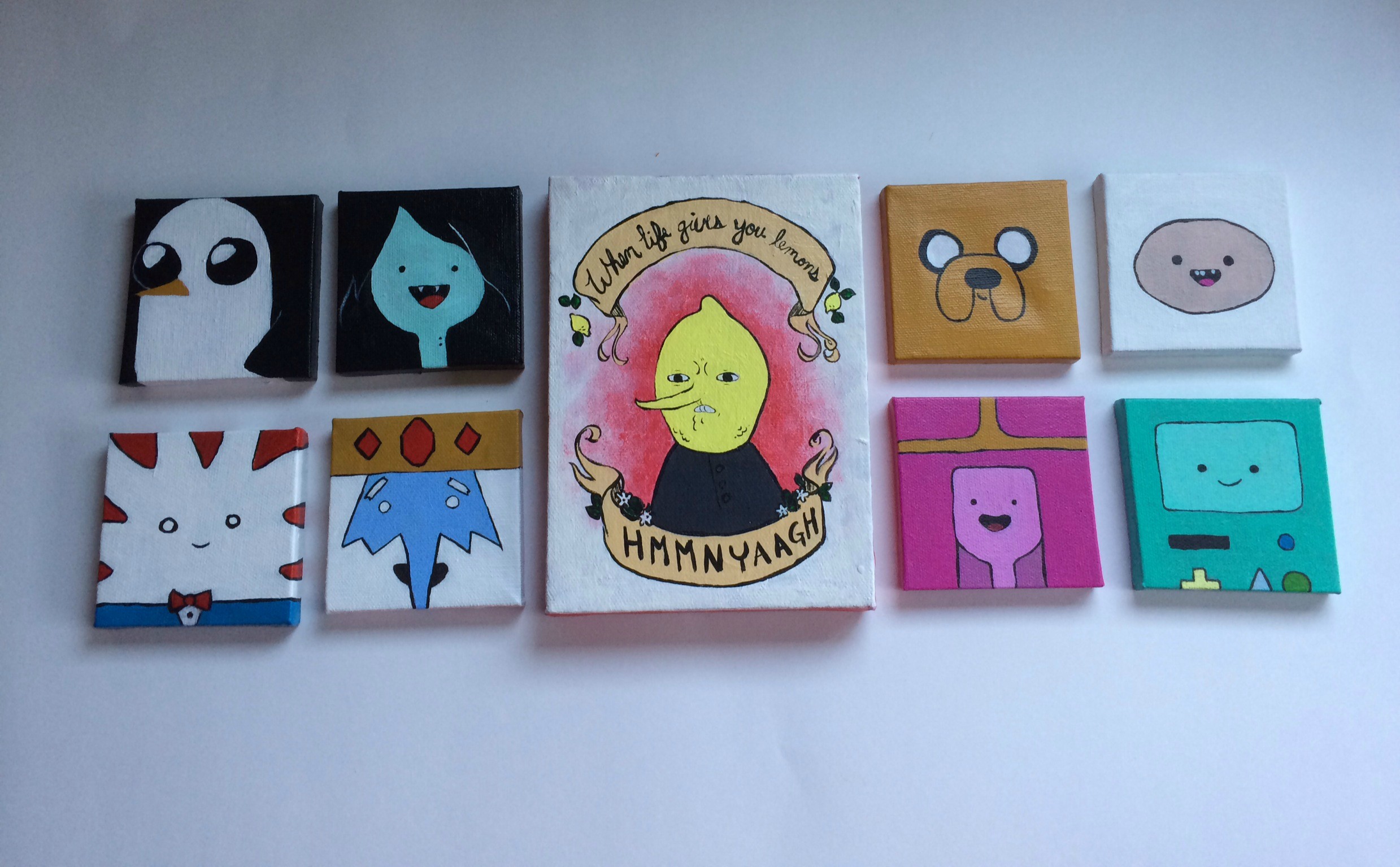 2478x1535 Adventure Time Wall Art (Kids Play Room) - Adventure Time Painting