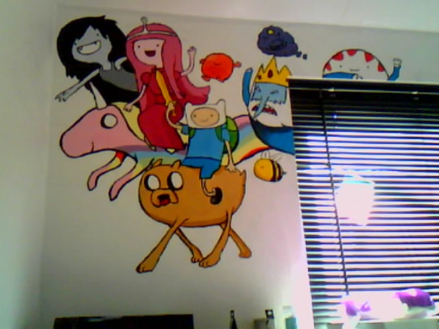 640x480 Adventure Time My Wall By Mightykitty - Adventure Time Painting