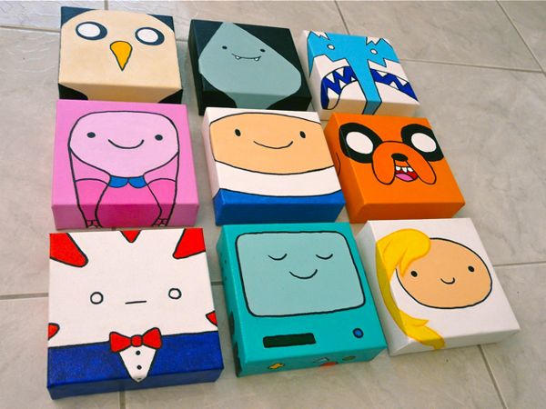 600x450 Character Paintings Art! Characters, Paintings - Adventure Time Painting