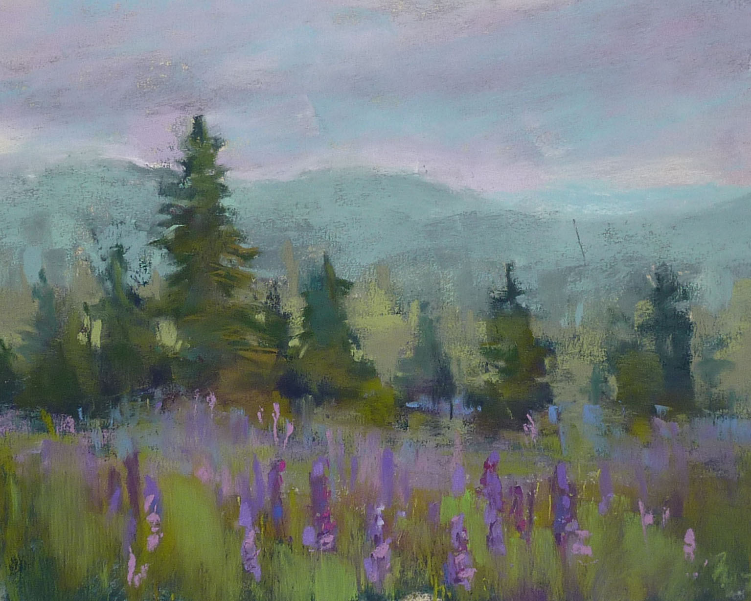 1535x1228 Painting My World Get In The Zone With Aerial Perspective - Aerial Perspective Painting