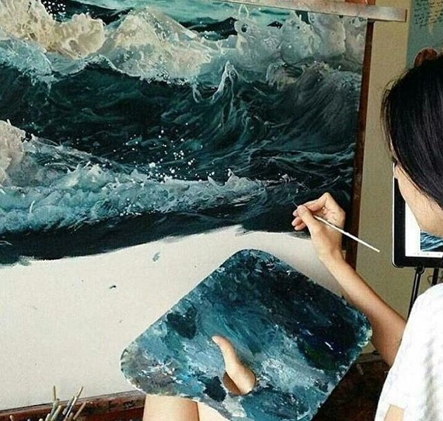 640x609 I N S T A G R A M @emilymohsie Artistic Artsy - Aesthetic Painting