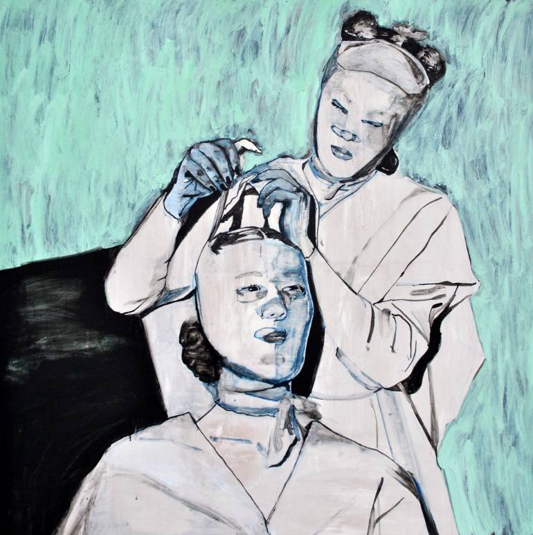 770x772 Saatchi Art 1920 Aesthetic Painting By Joshua Evans Hooper - Aesthetic Painting