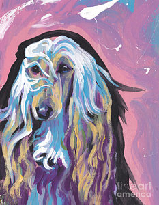 233x300 Afghan Hound Paintings Fine Art America - Afghan Hound Painting