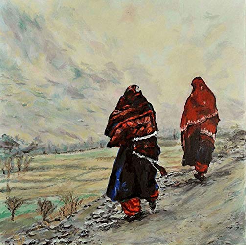 503x500 In Afghanistan, A Painting Handmade - Afghanistan Painting