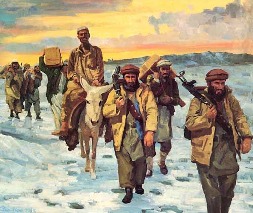 500x421 Article Locationl2 Afghanistan Painting American - Afghanistan Painting