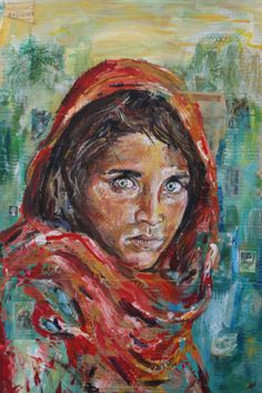 236x354 Lovingonthelow Traditional Afghan Jewelry Beautiful Lady - Afghanistan Painting