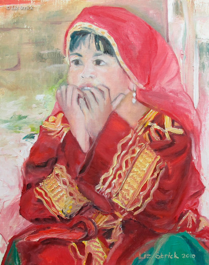 420x533 Afghanistan Series Liz Strick - Afghanistan Painting