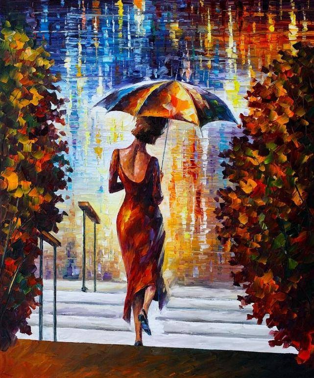 641x770 Leonid Afremov Paintings - Afremov Painting