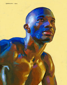 238x300 African American Male Paintings Fine Art America - African American Painting